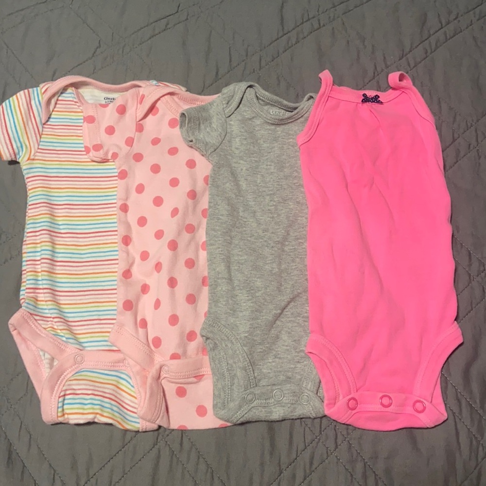 4 piece girls newborn lot